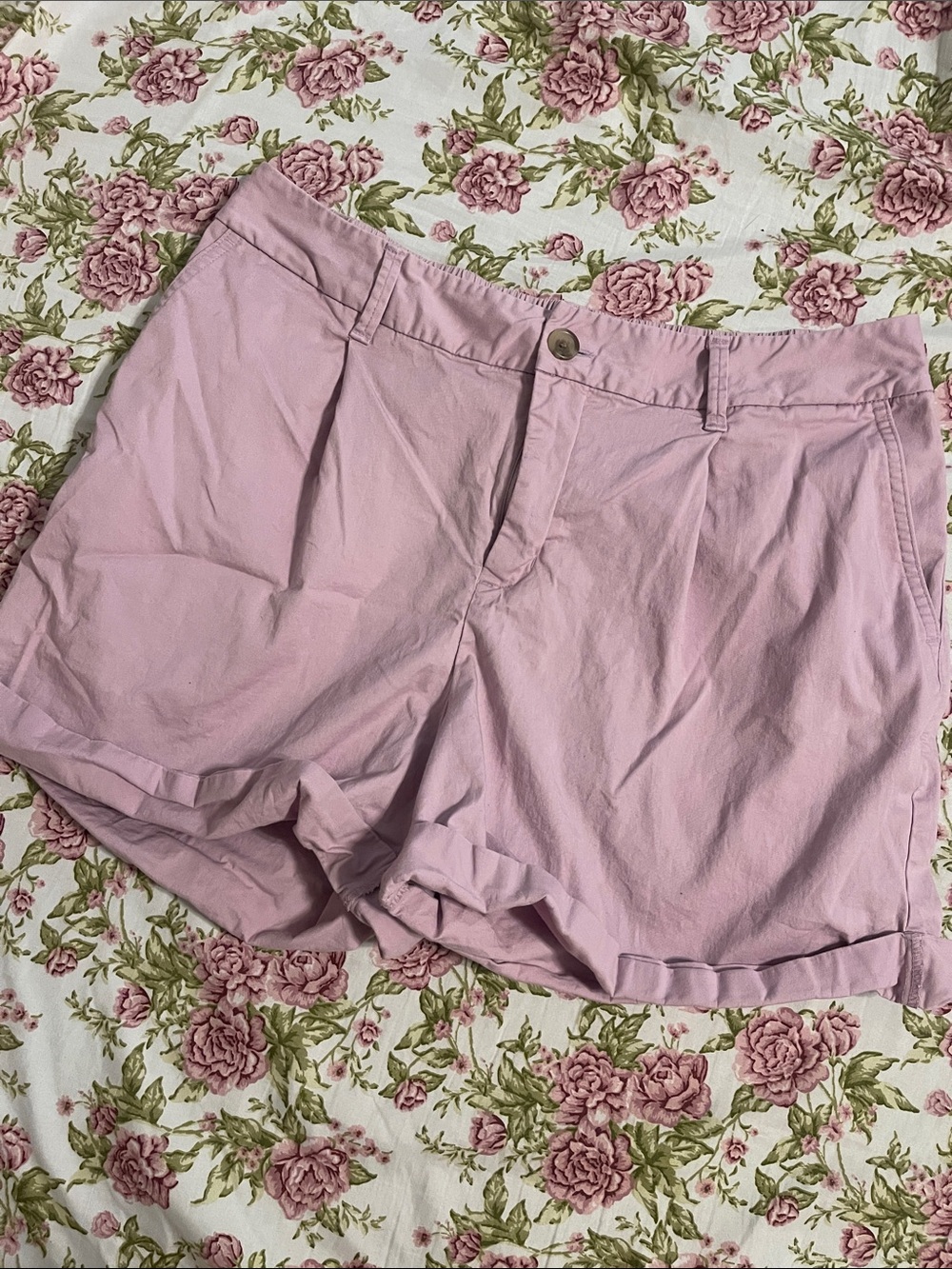 (🌸 5 for $15) Pink chino shorts size large